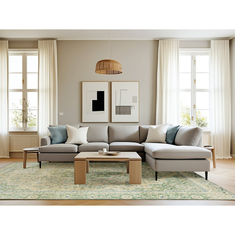 Abstract Indoor Rug, Rectangle 8' x 10'