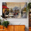 Paris Stroll - Wrapped Canvas Print-738341572