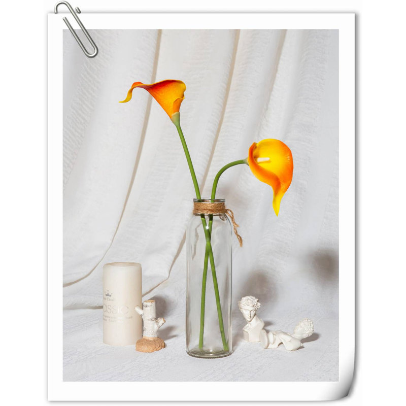 Arrangement Lillies, H 13,58 po x l 2,3 po x P 3 po, Coucher de soleil