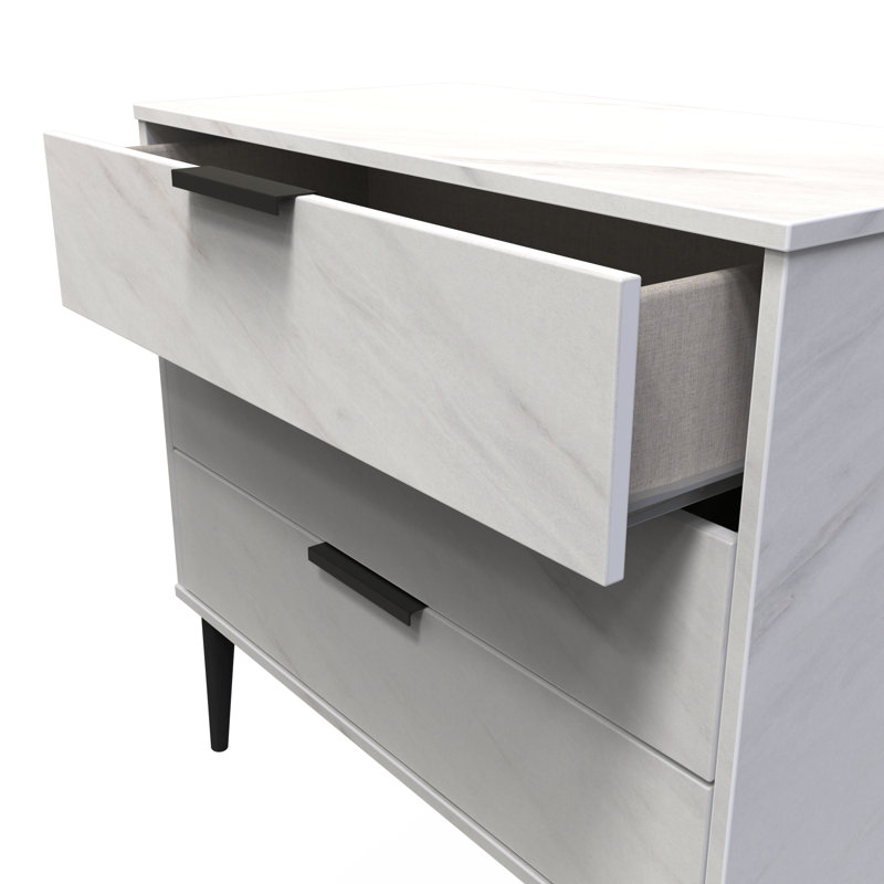 Turah 77cm W 3 - Drawer Chest of Drawers