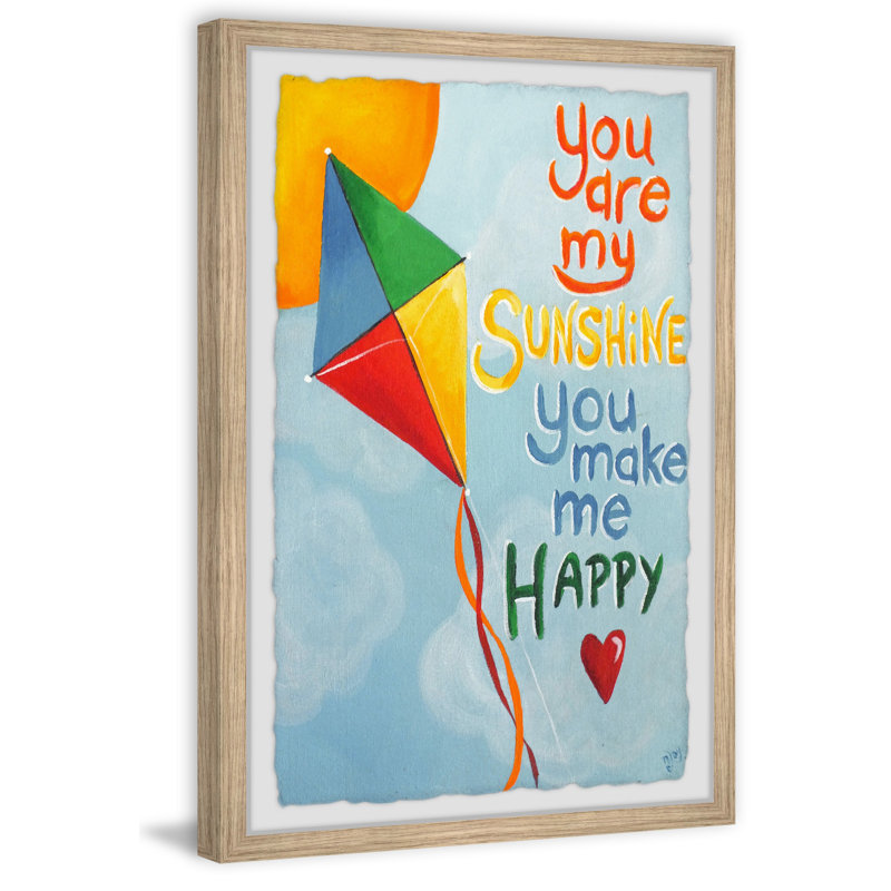 Couto Sunshine Kite II by Nicola Joyner - Single Picture Frame Print, 30cm H x 20cm W