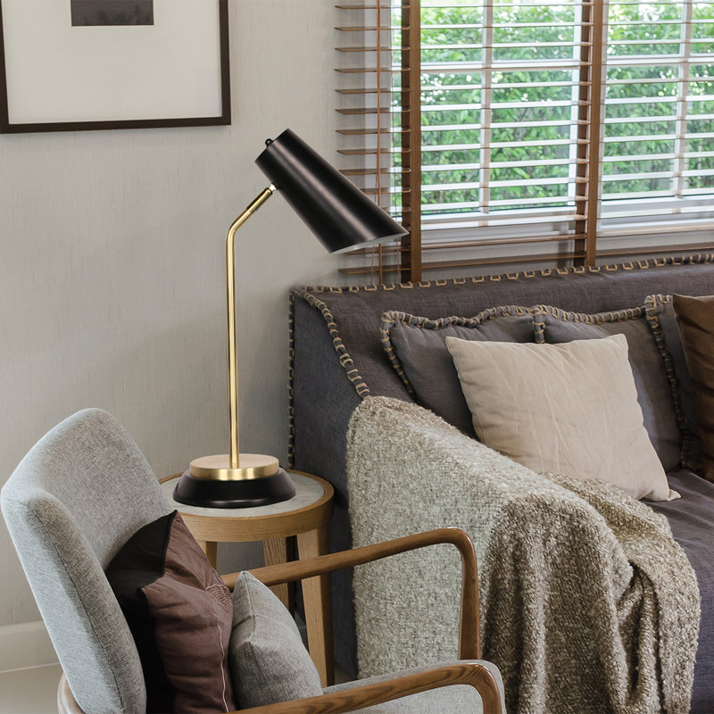 Lampe de bureau Dnaielle, Noir