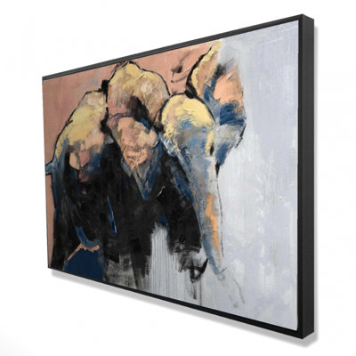 "Éléphant abstrait"