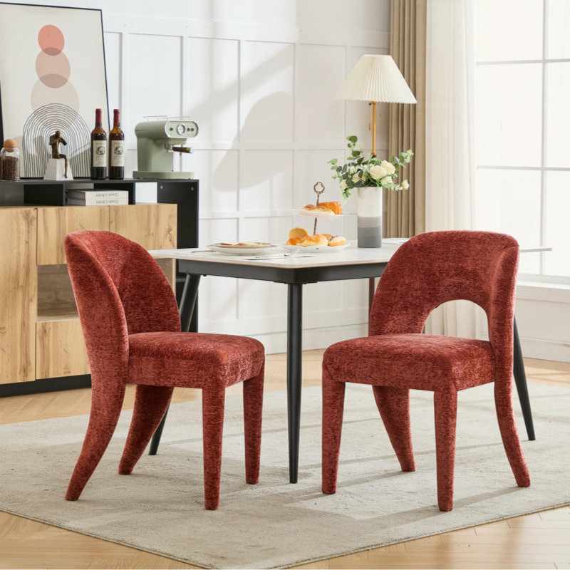 Chaises de salle à manger, Rose