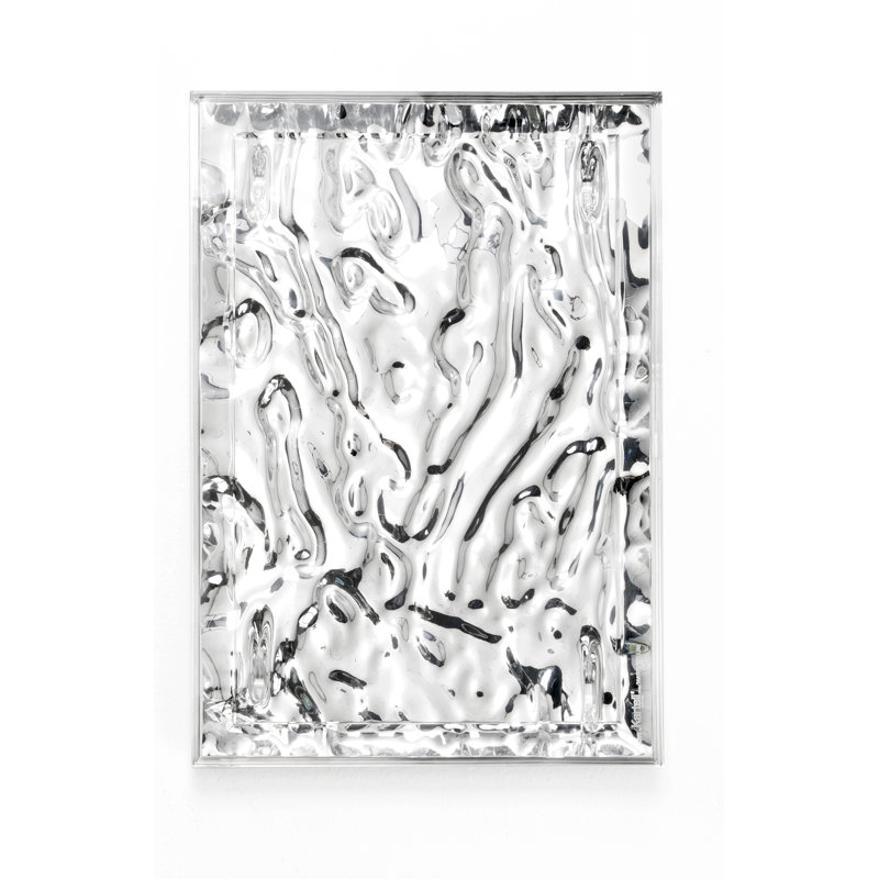 Dune Metallic PMMA Decorative Tray, 21.65" x 14.96"