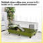Cages et abris pour animaux modernes en acier vert moderne