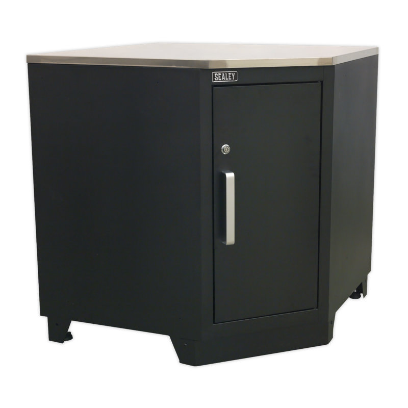 Metal Single Storage Cabinet ( 95.5cm H x 93cm W x 93cm D), 37.6" H x 36.61" W x 36.61" D