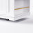 48Inch Kitchen Island With 2 Bar Stools, Power Outlet, Door Internal Storage Rack, Kitchen Storage Cart On 5 Wheels With Drop Leaf, 5 Side Racks, 2 Drawers