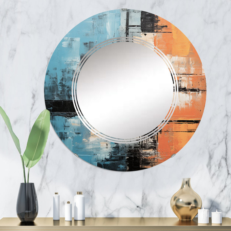 Miroir mural sans cadre Talloway, 32 po x 32 po