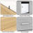 Ivison 47.4'' Wide Modern Sideboard Buffet with 3 Drawers, Adjustable Shelves