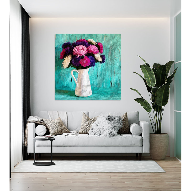 Impression sur toile tendue, H 8 po x l 8 po x P 1,5 po