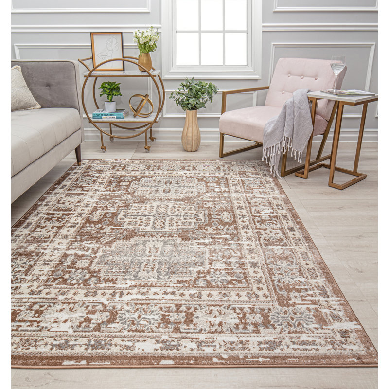 Gabriel Vintage French Vanilla Sundara Area Rug, Rectangle 8' x 10'