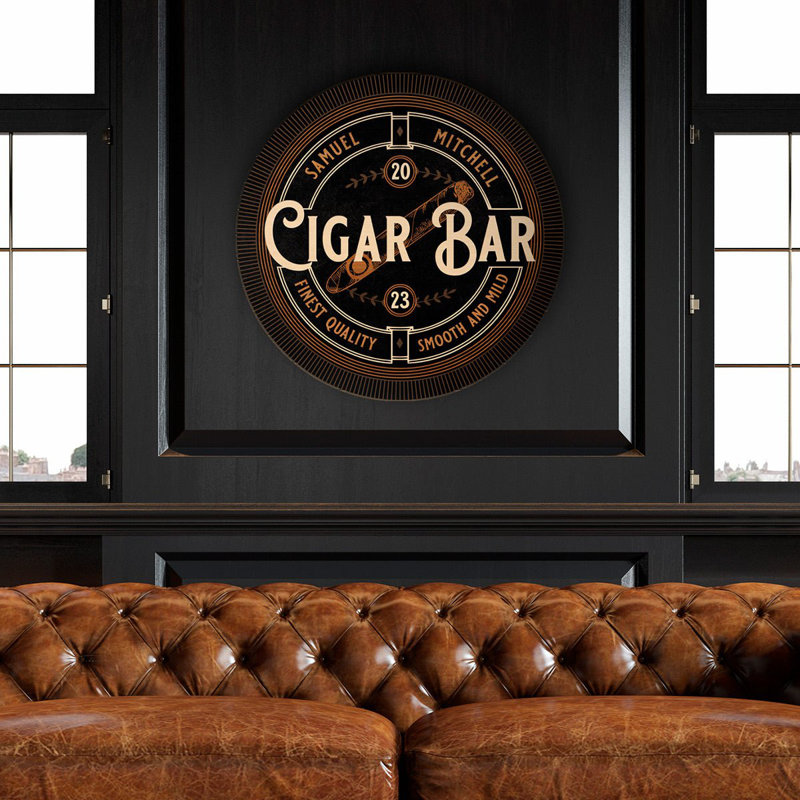 Enseigne de bar à cigares Smooth And Mild, Oui