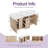 59.3" Double Bathroom Vanity With Solid Wood Frame & Smc Sink