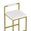 Ensemble de 2 chaises de salle à manger avec tabourets de bar rembourrés-1180320906-1180320905