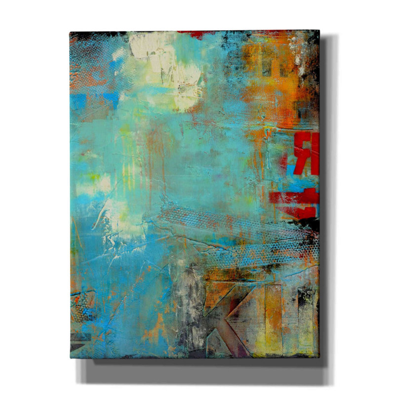 Ivy Bronx «Detour 84 II» par Erin Ashley, estampe numérique sur toile, L 26 po x H 34 po x P 1,5 po