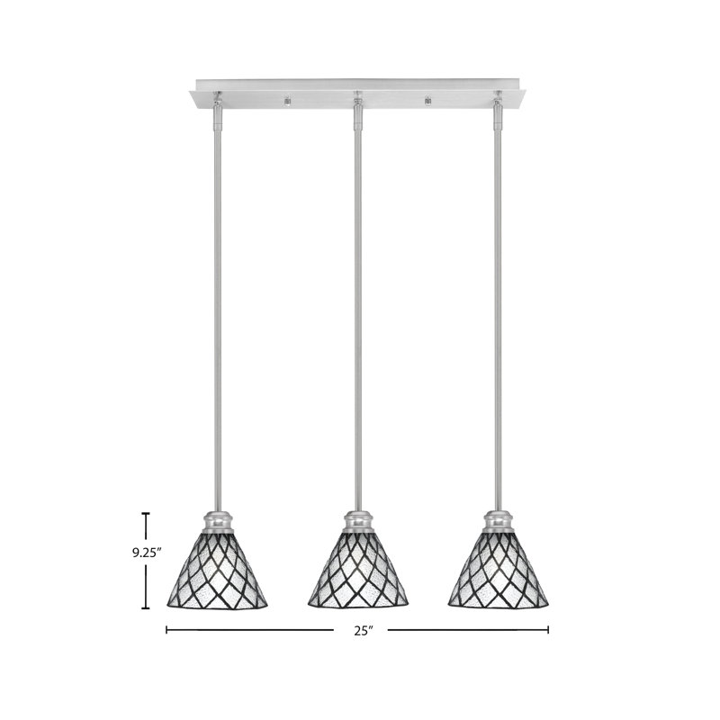 Luminaire suspendu 3 lumières Edge Edge