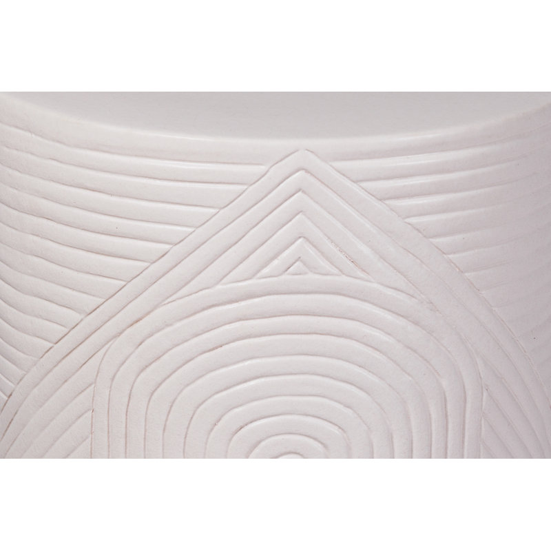 Serenity Garden Stool, Semi Gloss