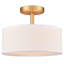 Luminaire plafonnier cylindrique encastré Modern Modern-1731802205