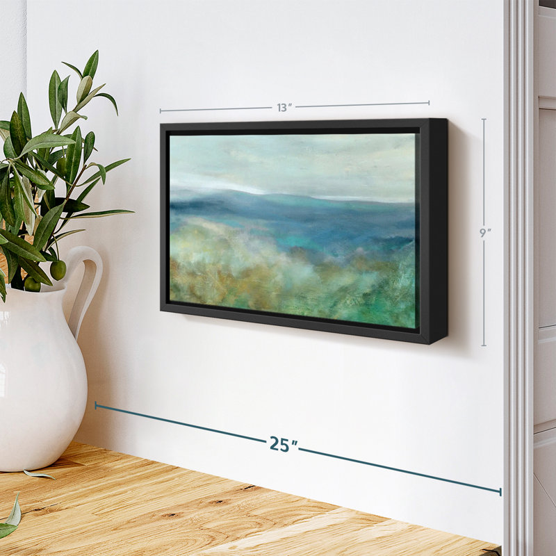 Impression sur toile Blue Mountain, H 9 po x l 13 po