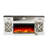 Alvilda 70" Farmhouse LED Fireplace TV Stand-452665695