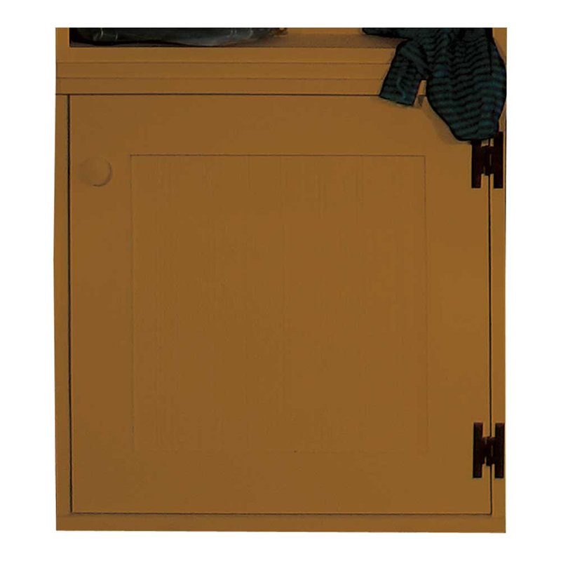 Armoire d'appoint modulaire avec porte Worthington, Vieux rouge