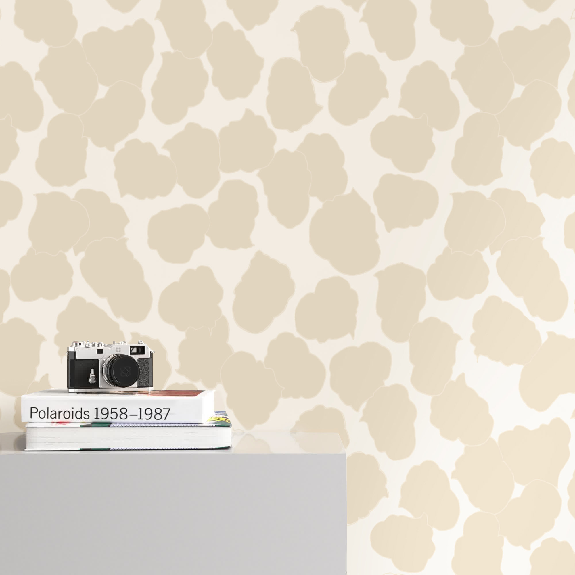 Armes Abstract Wallpaper, Peach