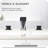 8 inch Widespread Double Handle Waterfall Bathroom Sink Faucet with Pop Up Drain-98448267