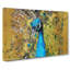 Dazzling Peacock Bird In Abstract - Wrapped Canvas Painting-55312993