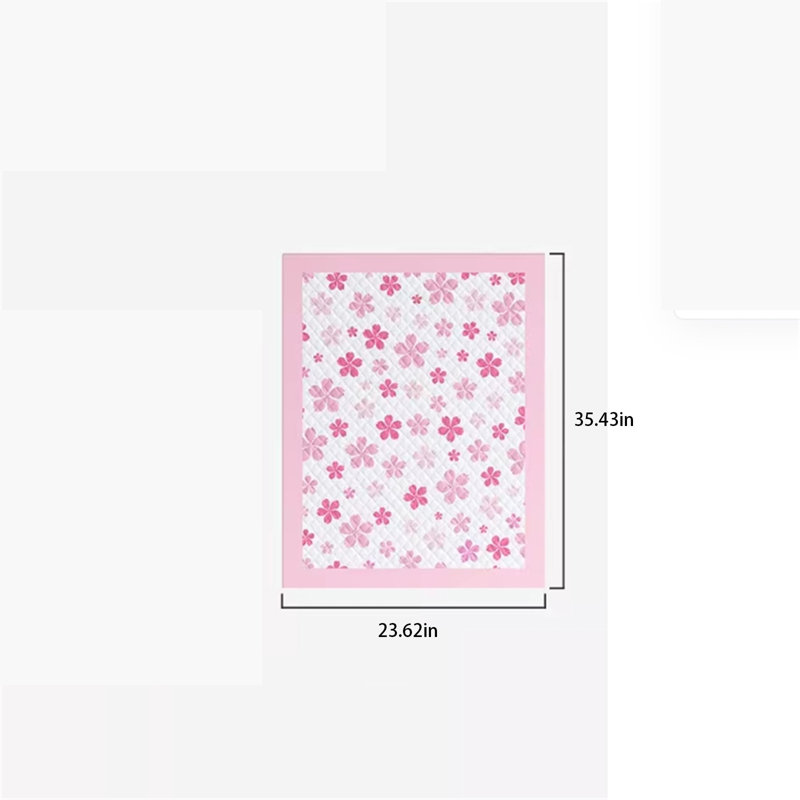 Lit floral pour animaux en polyester