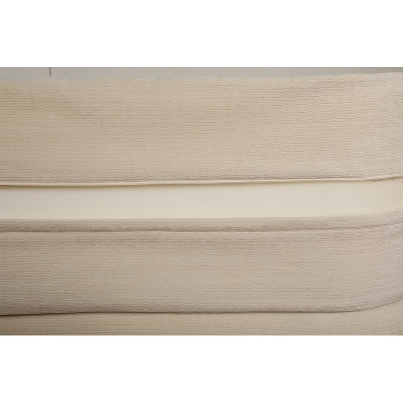 Canapé-lit convertible avec couverture, L 78,74 po, Tissu beige