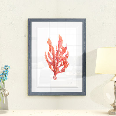 "coral kelp i" par paul cezanne-reproduction d’art sur toile encadrée