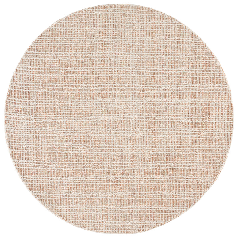 Metro 810 Hand Tufted 80% Wool; 20% Cotton Striped Rug, 6'-0" X 6'-0" Round