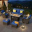 Ensemble de conversation avec canapé et coussins de patio en rotin-1468943349-1368533369