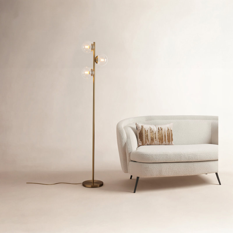 Bridgnorth 65'' Gold Floor Lamp
