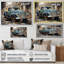 Élégance industrielle camionnette - transport mural-924879561-924879553