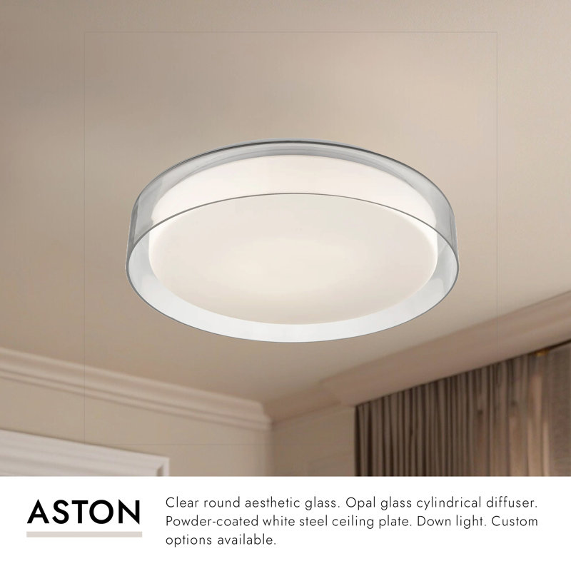 Aston 1 - Light LED Flush Mount