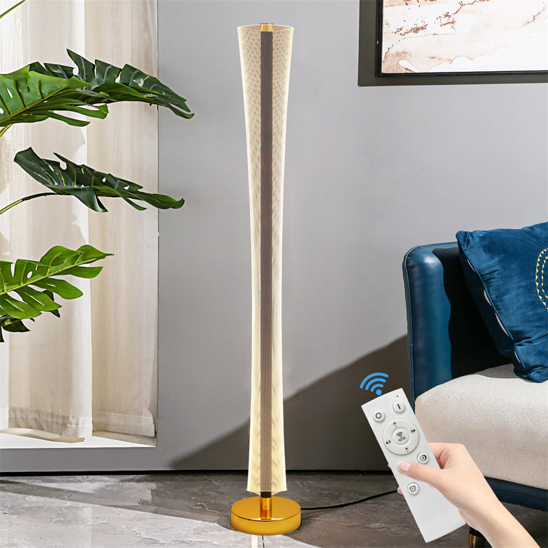 Alexsus 125cm LED Column Floor Lamp