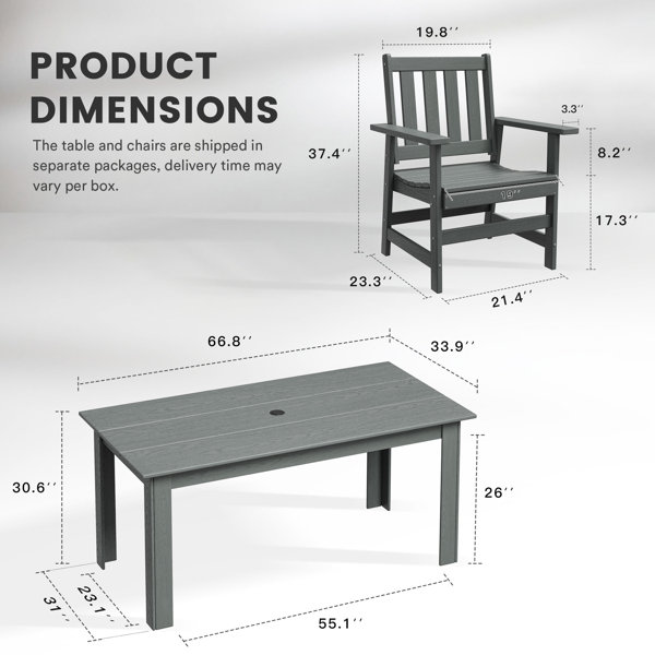 Dimensions du produit