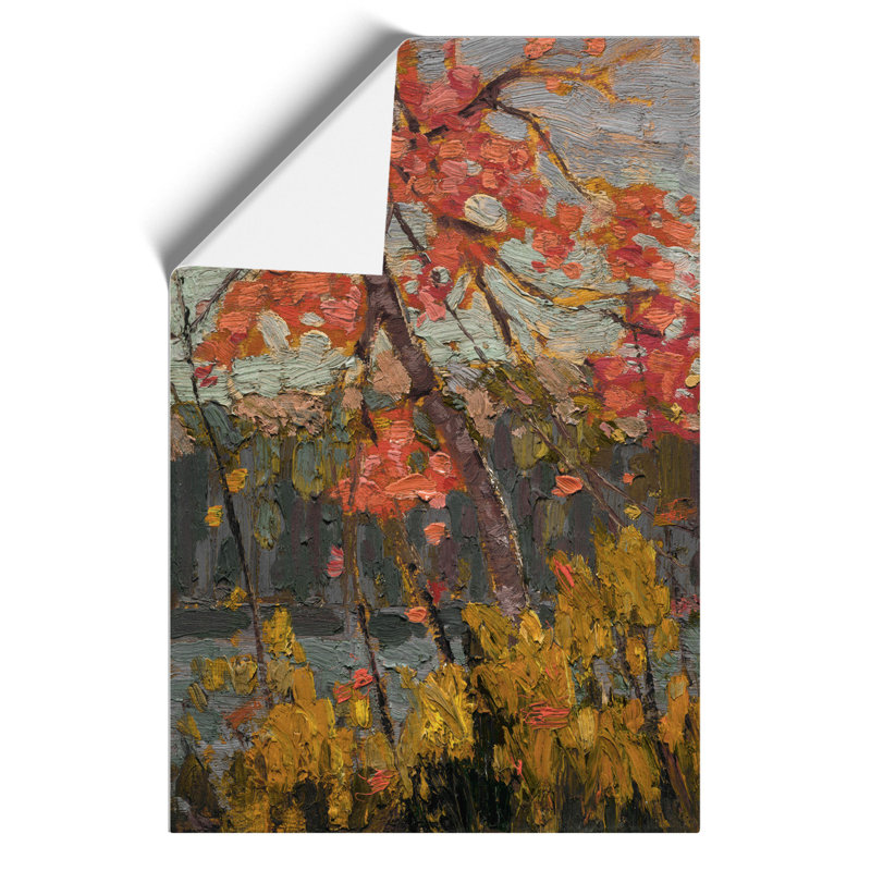 Twisted Maple by Tom Thomson - Frameless Print, 59cm H x 42cm W x 0.1cm D