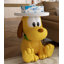 Petite table d'appoint ronde décorative en forme de chien de dessin animé