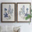 Fern Study I - Toile encadrée de qualité supérieure - prête à être accrochée-301022916-301022912