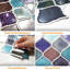 Carrelage mosaïque auto-adhésif en gel 16 po x 44,1 po-52920539