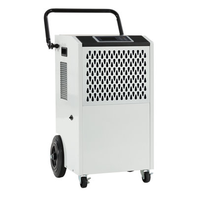 154 Pints/Day 7,000 Sq. Ft Commercial Dehumidifier with Pump & Drain Hose,  16.4-ft & 6.56-ft Hoses Included, Auto Defrost