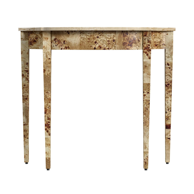 Cindy W Demilune Burl, brun clair, Brun