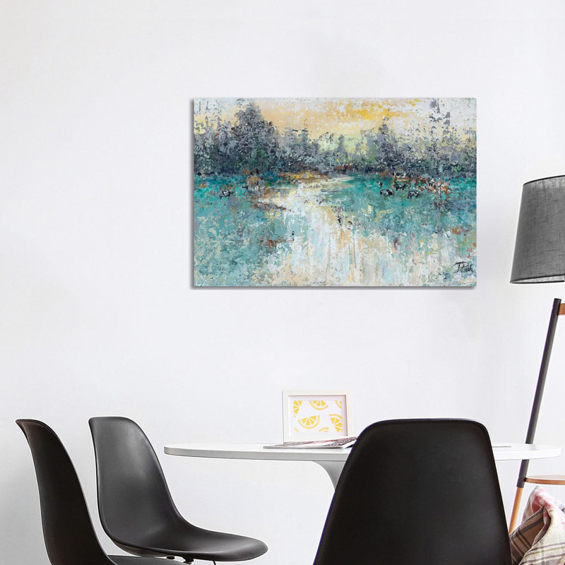 «Wild Fields» par Patricia Pinto - reproduction d'art sur toile, Toile tendue, Pas de tapis, H 40 po x l 26 po x P 1,5 po