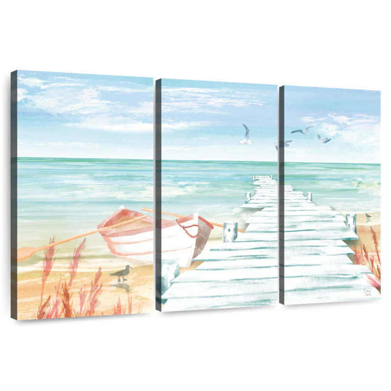 Aletra Summer Ocean Breeze I, 14" H x 23" W