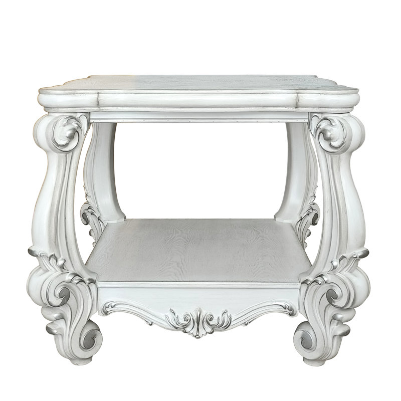 Table de bout Traditional White