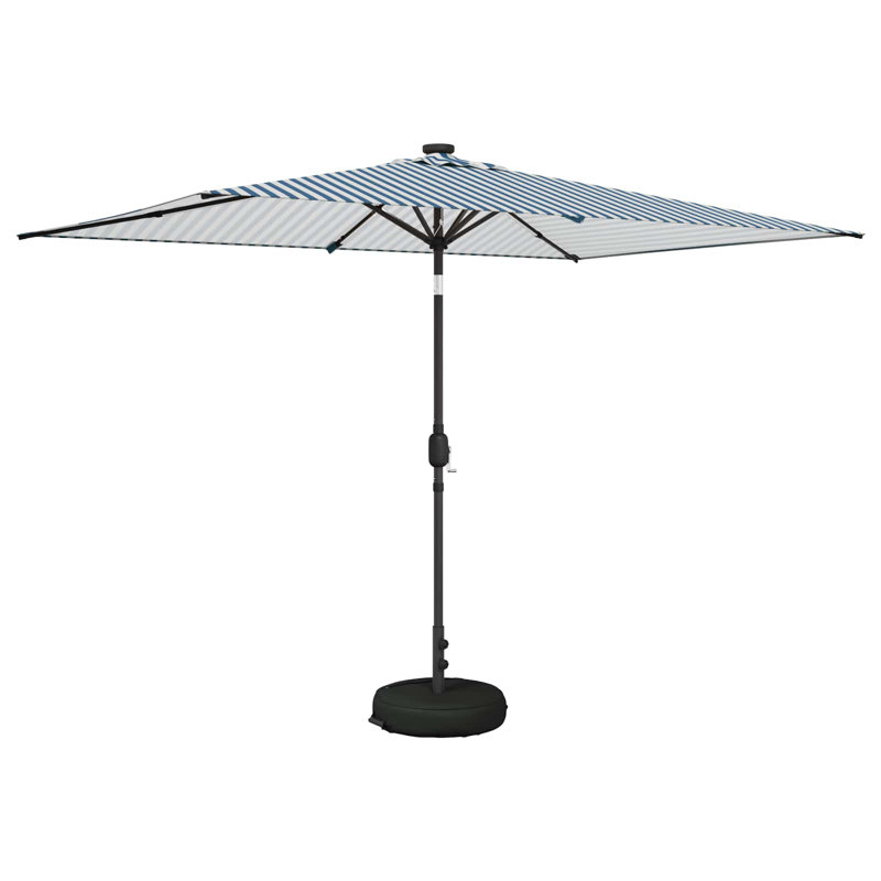 Parasol, Blue/White