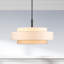 Flaire 4 - Light Steel Dimmable Drum Chandelier-999753941-1010880158